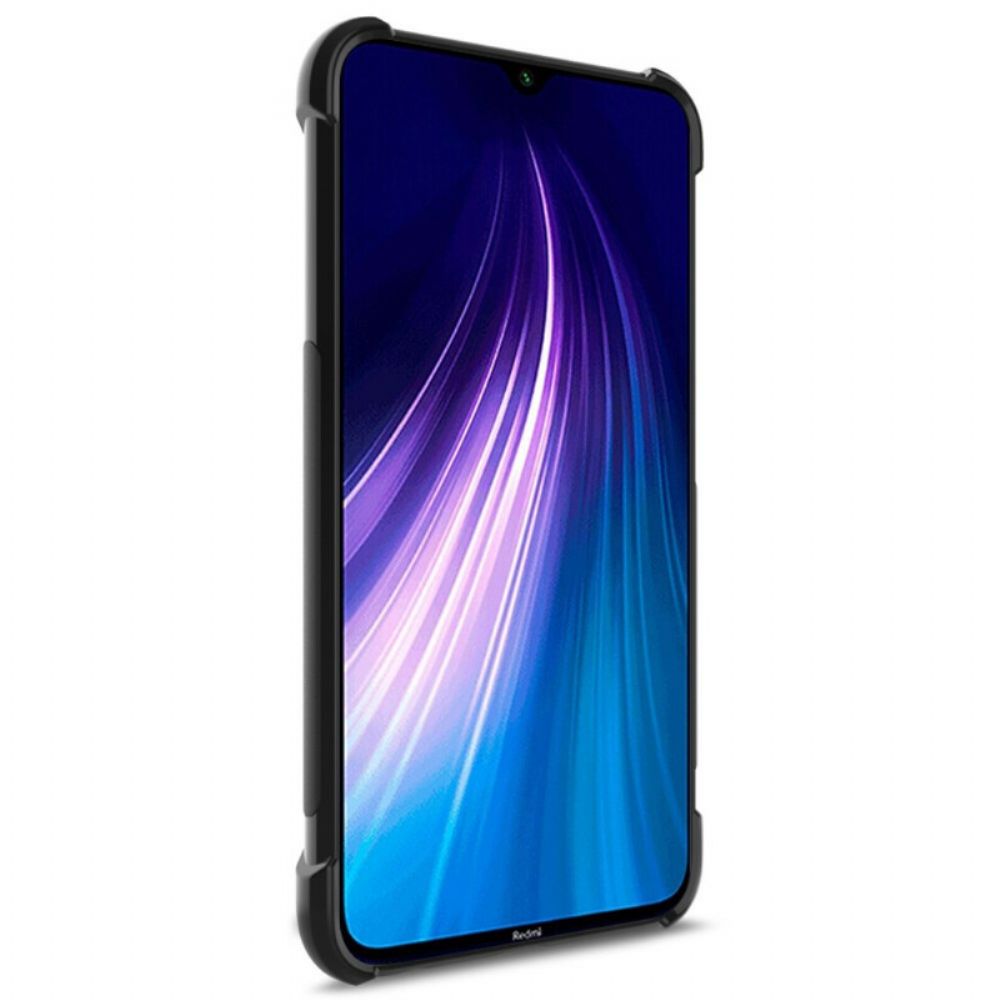 Hülle Für Xiaomi Redmi Note 8 Imak Gebürstete Kohlefaser