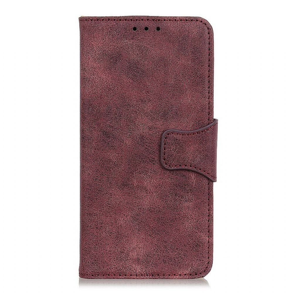 Lederhüllen Für Xiaomi Redmi Note 8 Flip Case Doppelseitige Magnetklappe