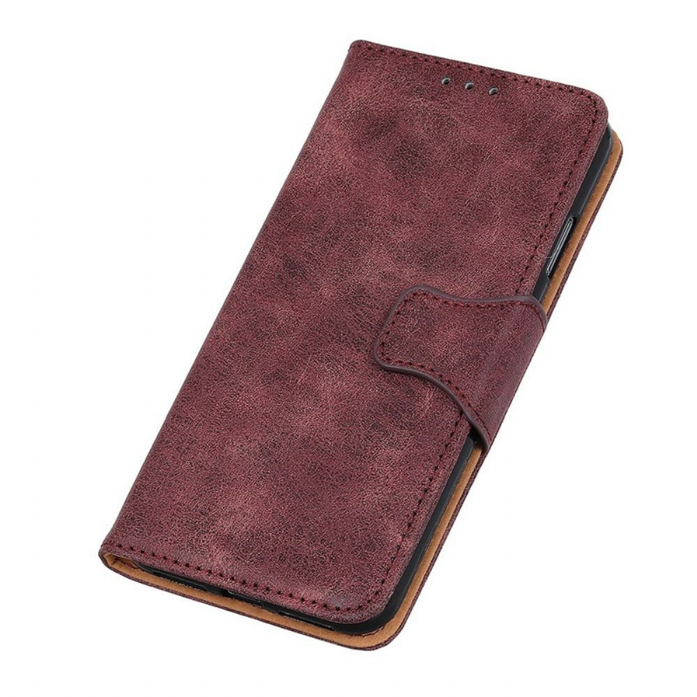 Lederhüllen Für Xiaomi Redmi Note 8 Flip Case Doppelseitige Magnetklappe