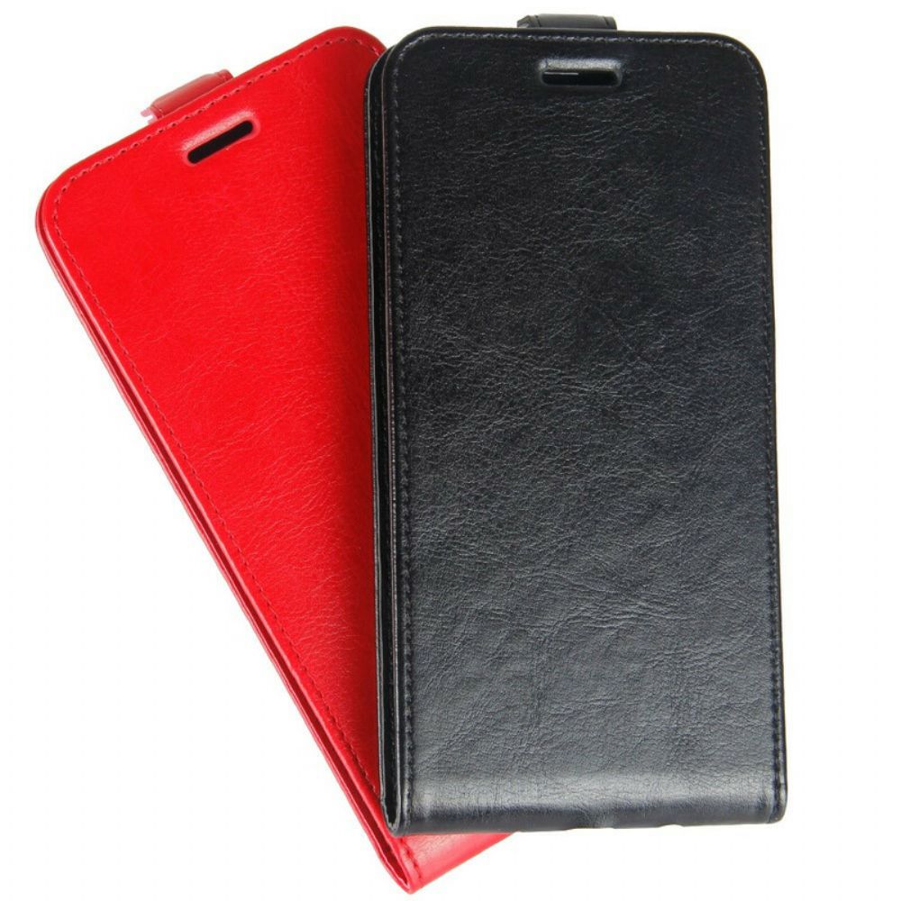 Lederhüllen Für Xiaomi Redmi Note 8 Flip Case Faltbarer Ledereffekt