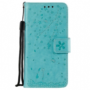 Lederhüllen Für Xiaomi Redmi Note 8 Mit Kordel Strap Reverie