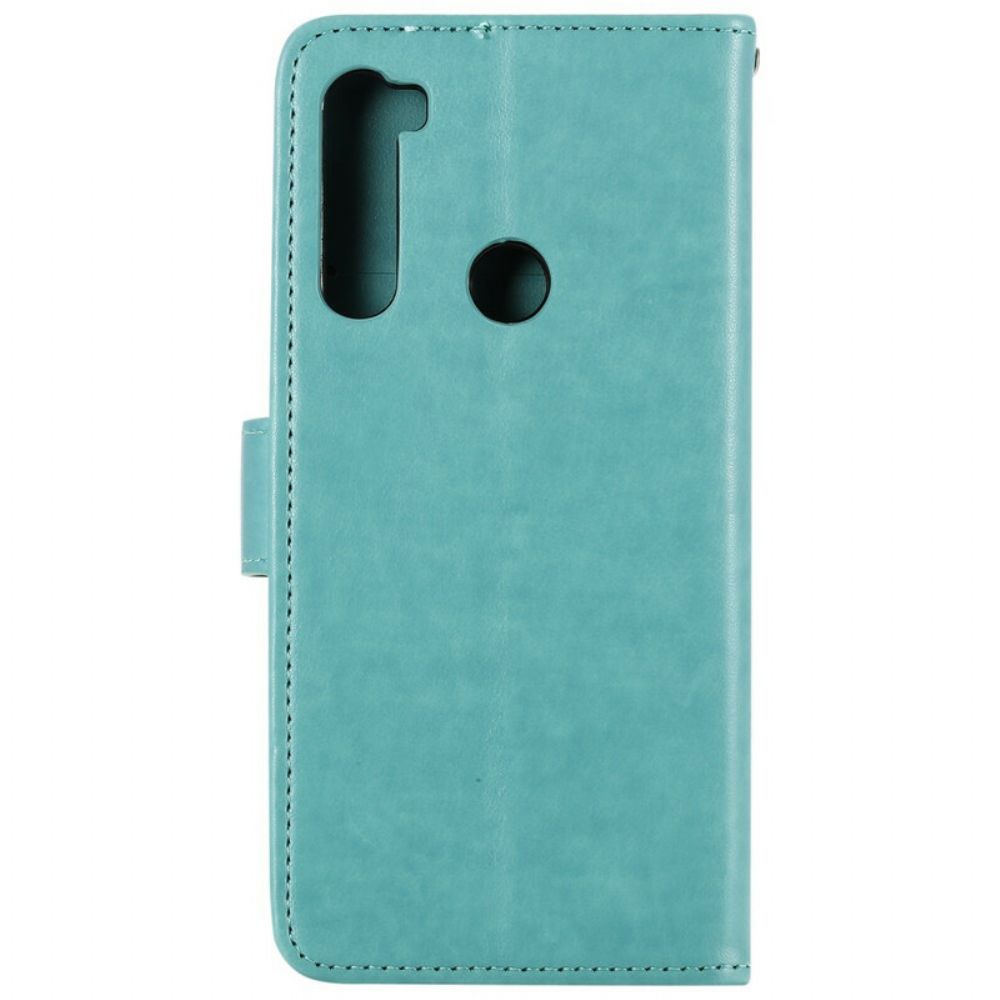 Lederhüllen Für Xiaomi Redmi Note 8 Mit Kordel Strap Reverie