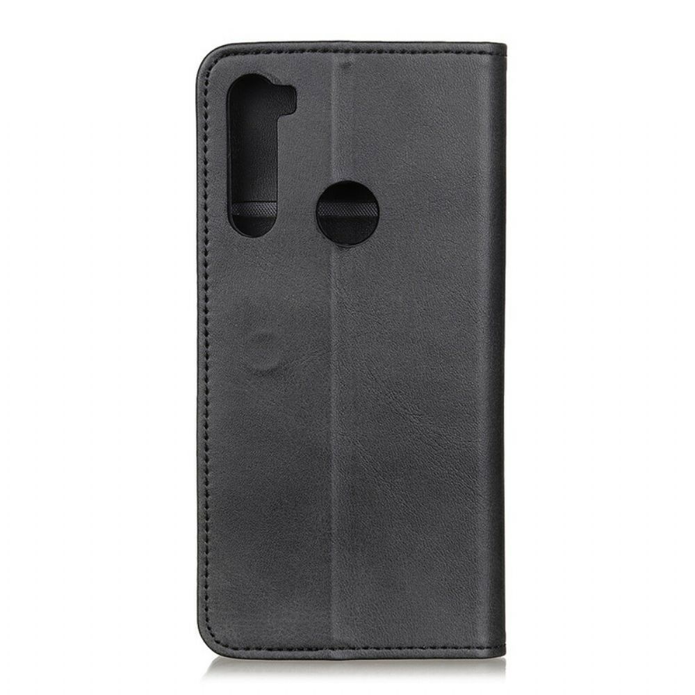 Schutzhülle Für Xiaomi Redmi Note 8 Flip Case Klassisches Spaltleder