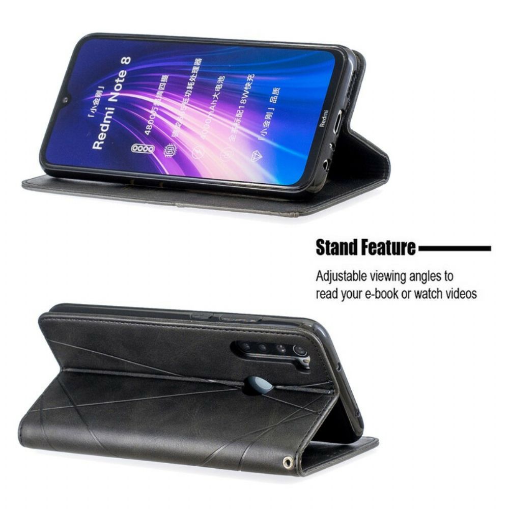 Schutzhülle Für Xiaomi Redmi Note 8 Flip Case Künstlerstil