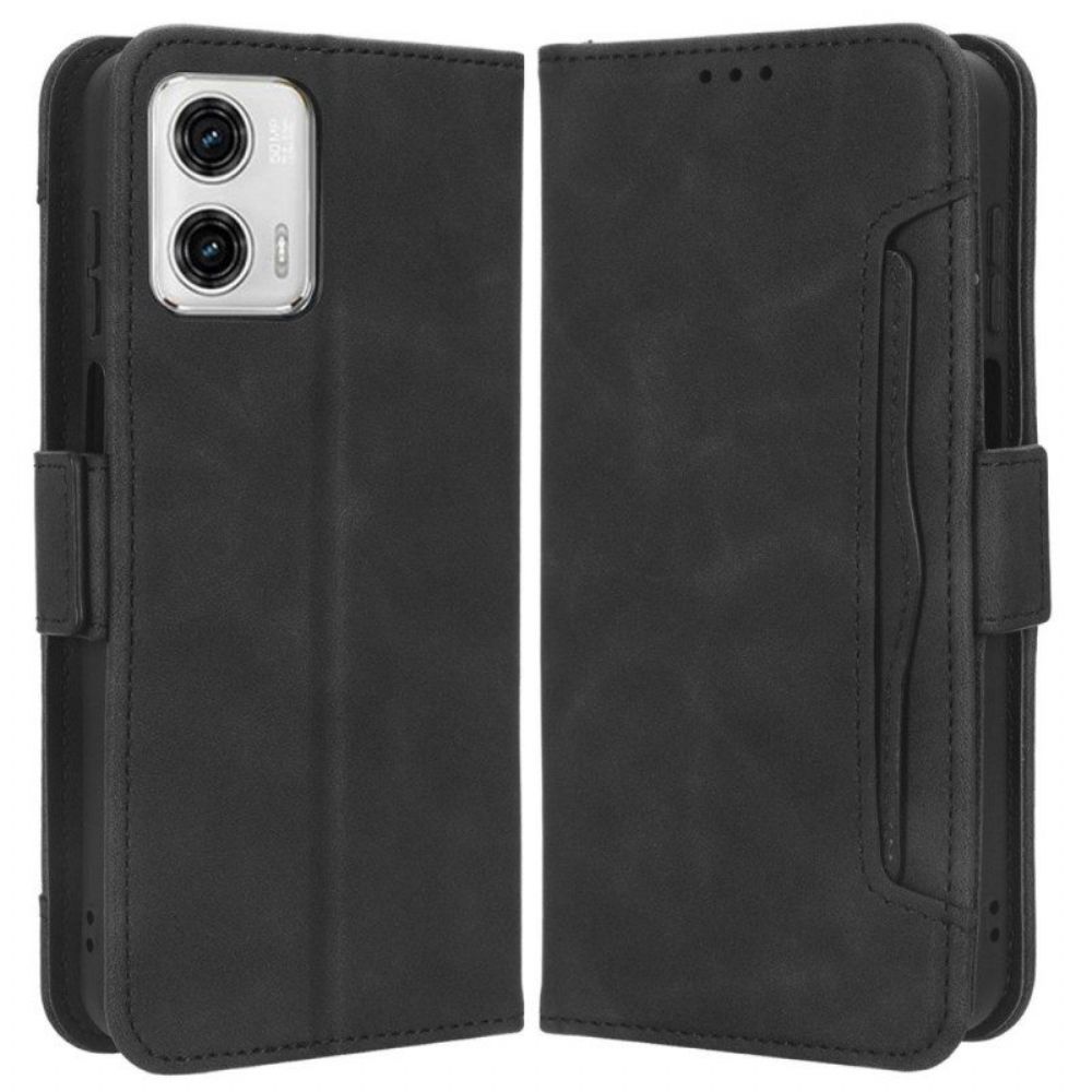 Flip Case Für Moto G73 5G Multi-karten