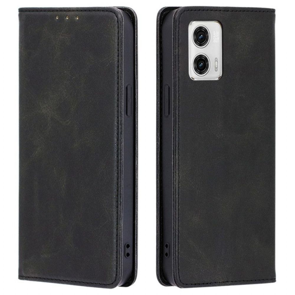 Schutzhülle Für Moto G73 5G Flip Case Kunstleder