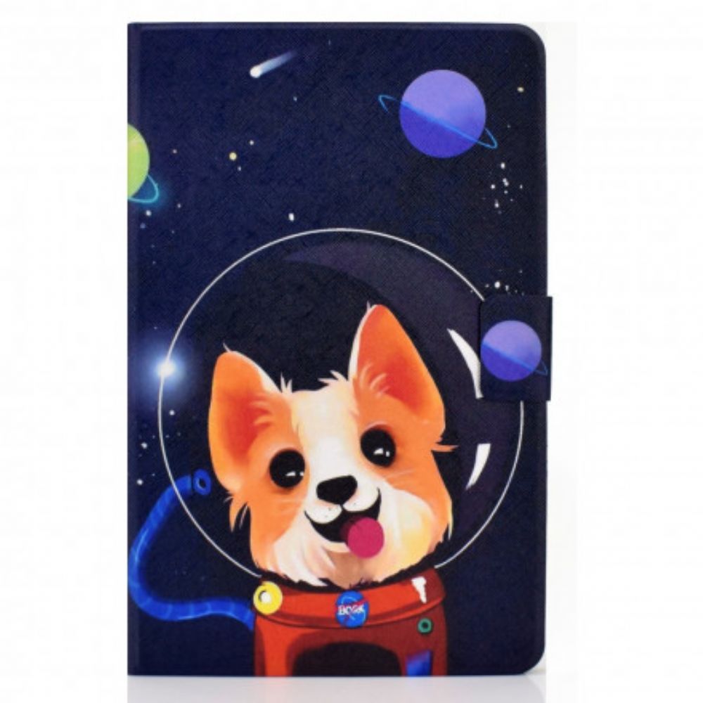 Lederhüllen Für Huawei MatePad New Weltraumhund