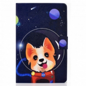 Lederhüllen Für Huawei MatePad New Weltraumhund