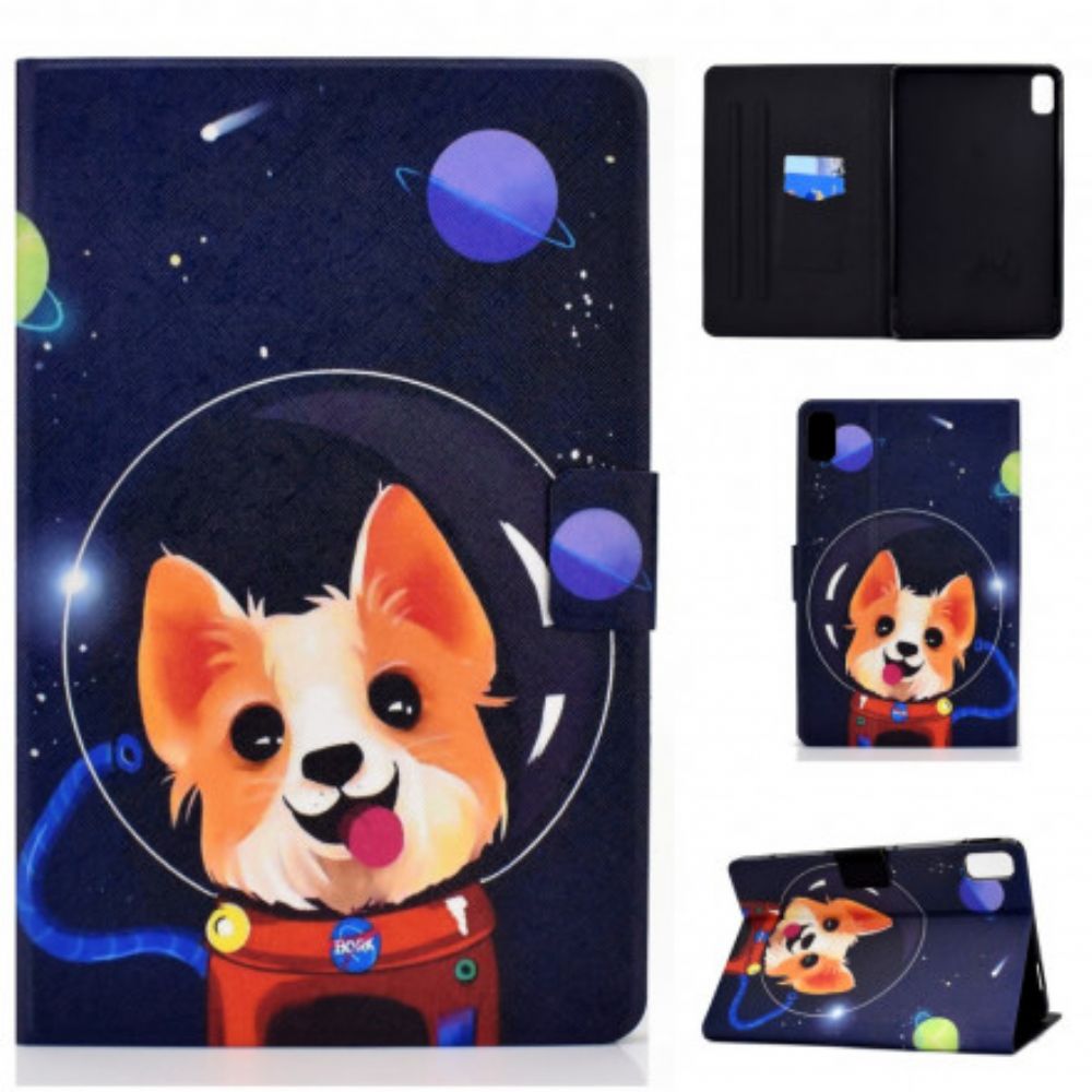 Lederhüllen Für Huawei MatePad New Weltraumhund