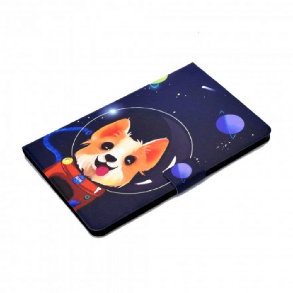 Lederhüllen Für Huawei MatePad New Weltraumhund