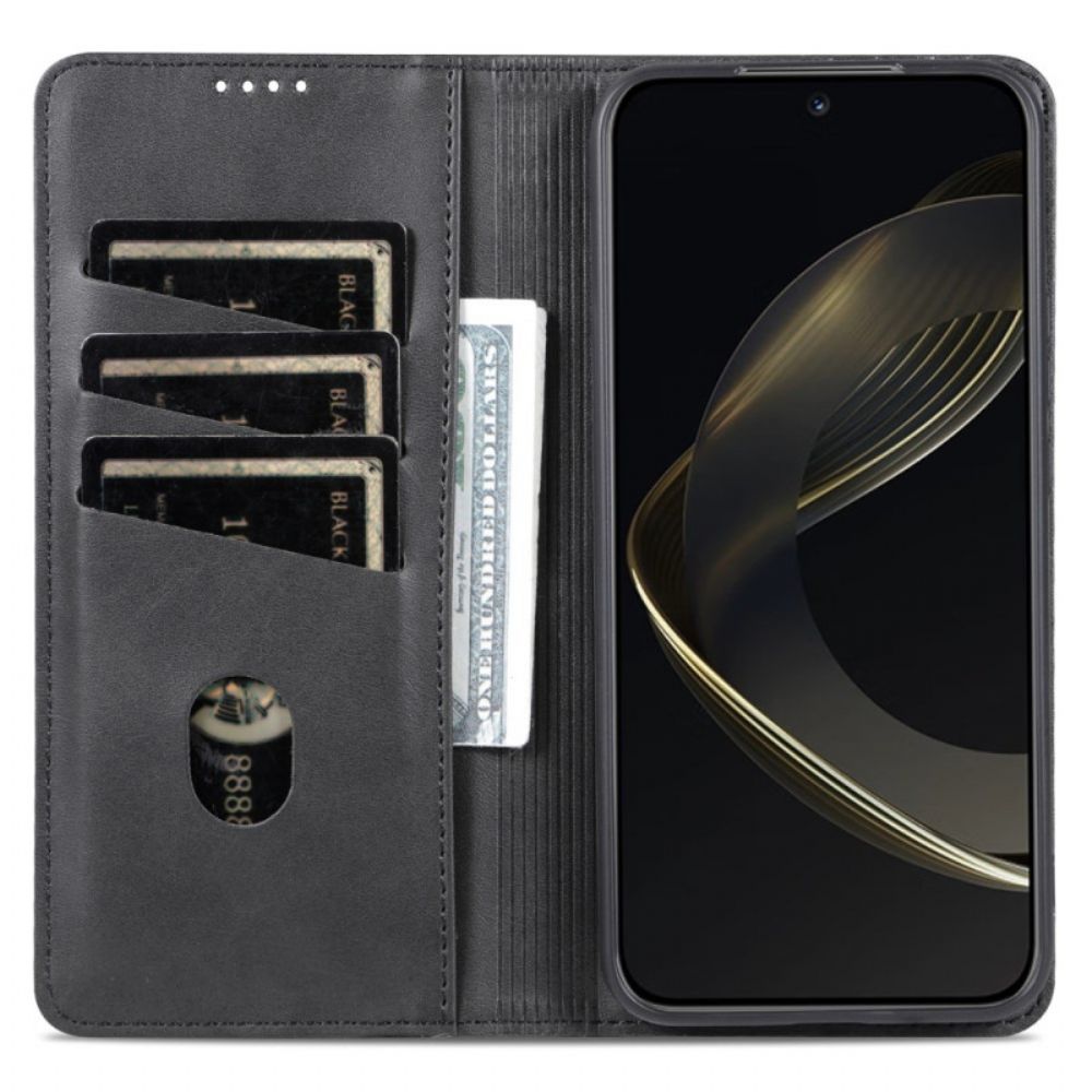 Flip Case Für Huawei Nova 11 Pro Kunstleder Azns