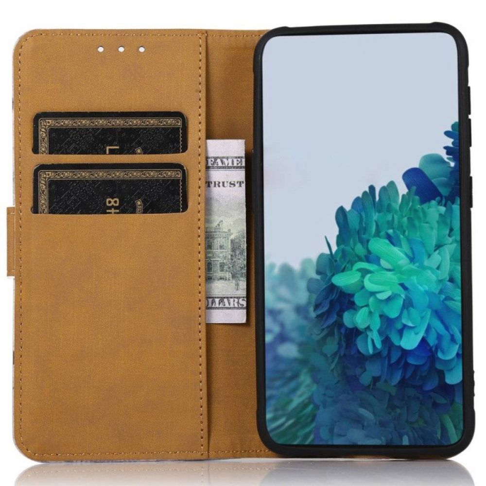 Flip Case Für Samsung Galaxy M13 Der Eiffelturm Des Dichters