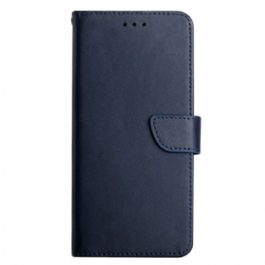 Flip Case Für Samsung Galaxy M13 Echtes Nappaleder