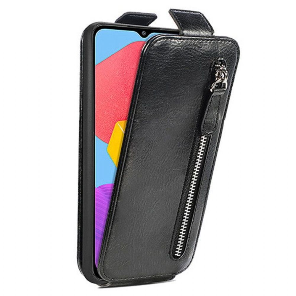 Flip Case Für Samsung Galaxy M13 Flip Case Geldbörse Mit Vertikaler Klappe