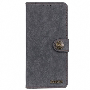 Flip Case Für Samsung Galaxy M13 Khazneh Spaltleder