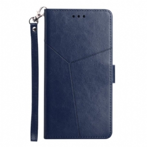 Flip Case Für Samsung Galaxy M13 Stil Leder Y-design