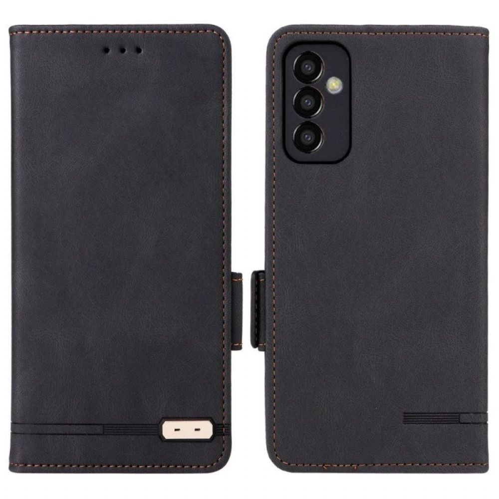 Flip Case Für Samsung Galaxy M13 Subtile Eleganz