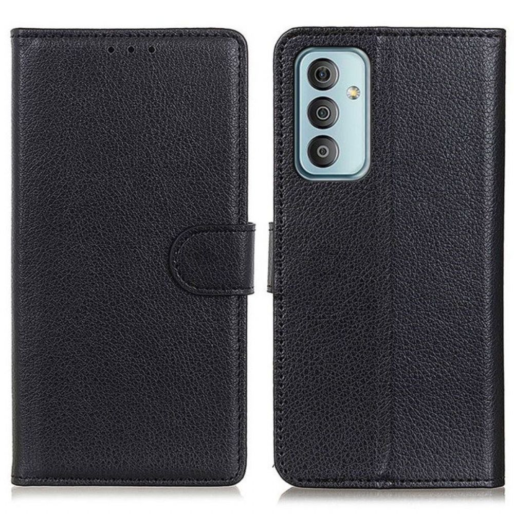 Flip Case Für Samsung Galaxy M13 Traditionelles Kunstleder