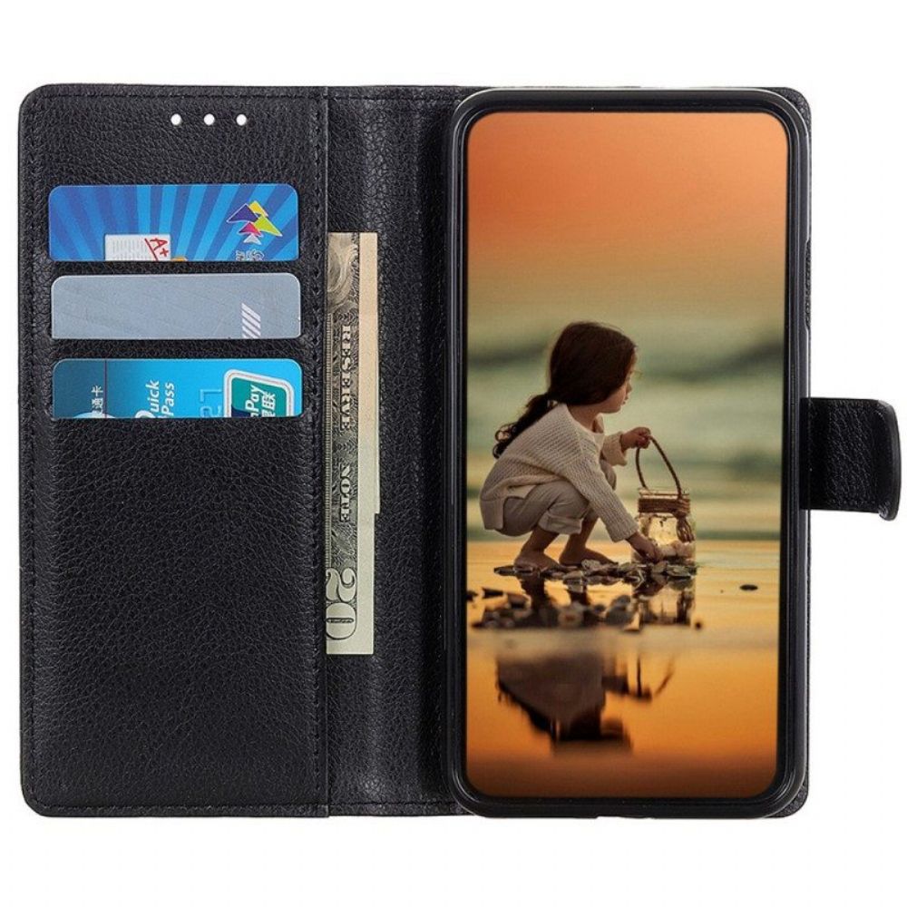 Flip Case Für Samsung Galaxy M13 Traditionelles Kunstleder