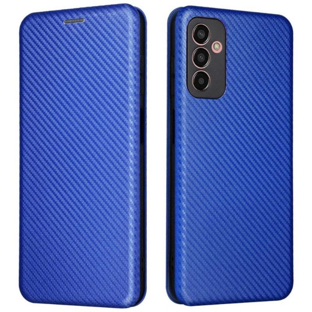 Schutzhülle Für Samsung Galaxy M13 Flip Case Kohlefaser