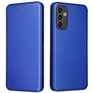 Schutzhülle Für Samsung Galaxy M13 Flip Case Kohlefaser