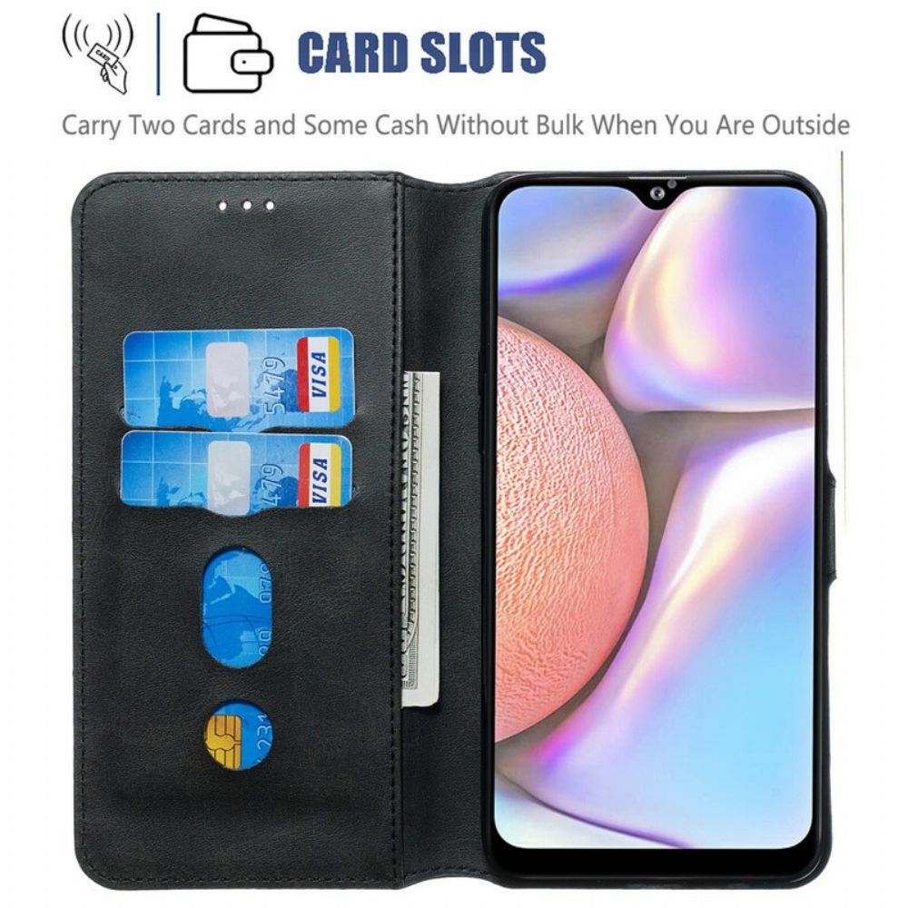 Flip Case Für Samsung Galaxy A10s Kunstleder Neue Farben