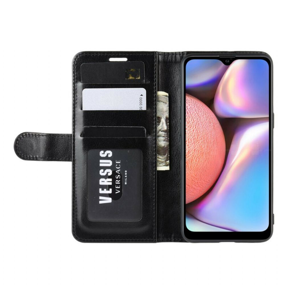 Flip Case Für Samsung Galaxy A10s Leder-stil