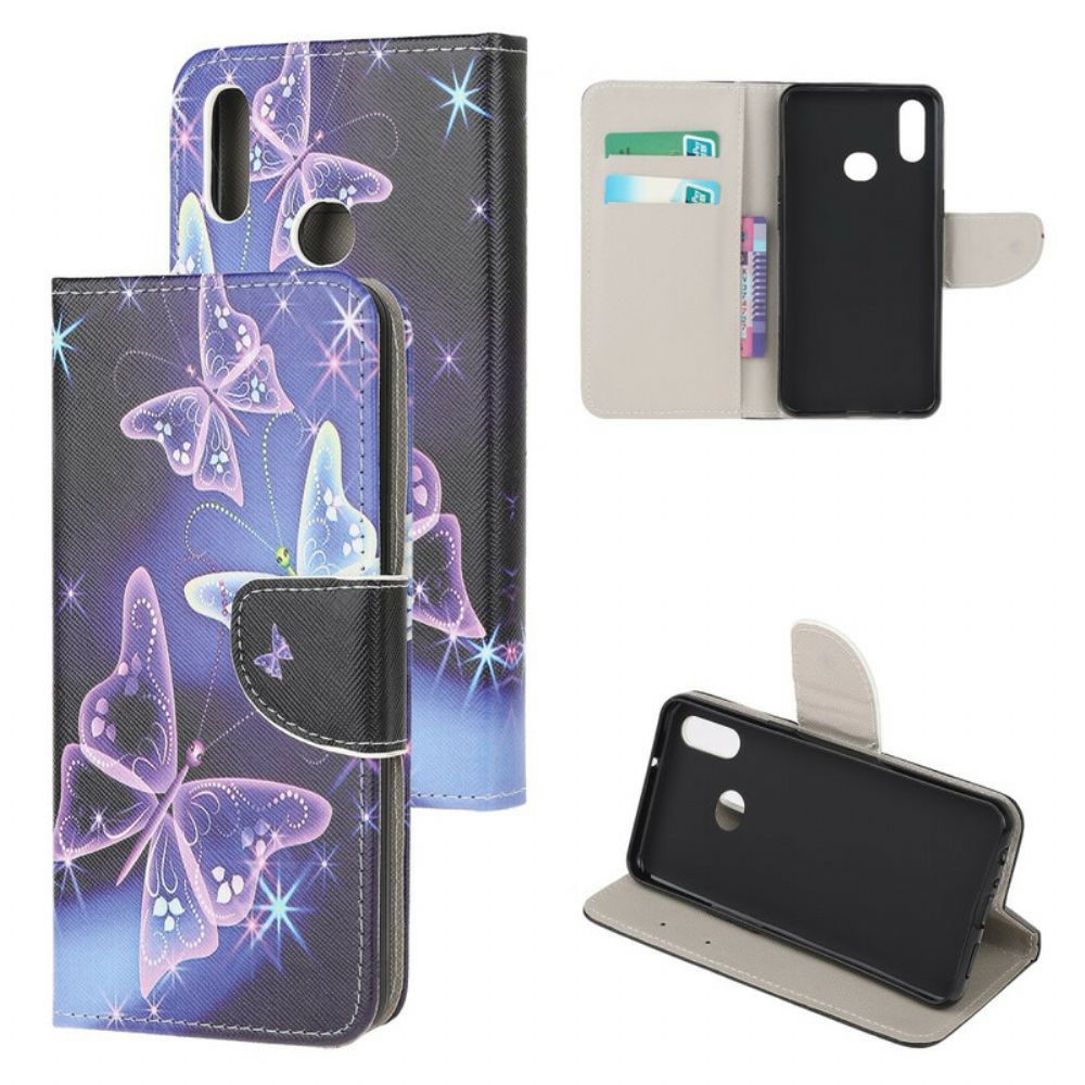 Flip Case Für Samsung Galaxy A10s Magische Schmetterlinge