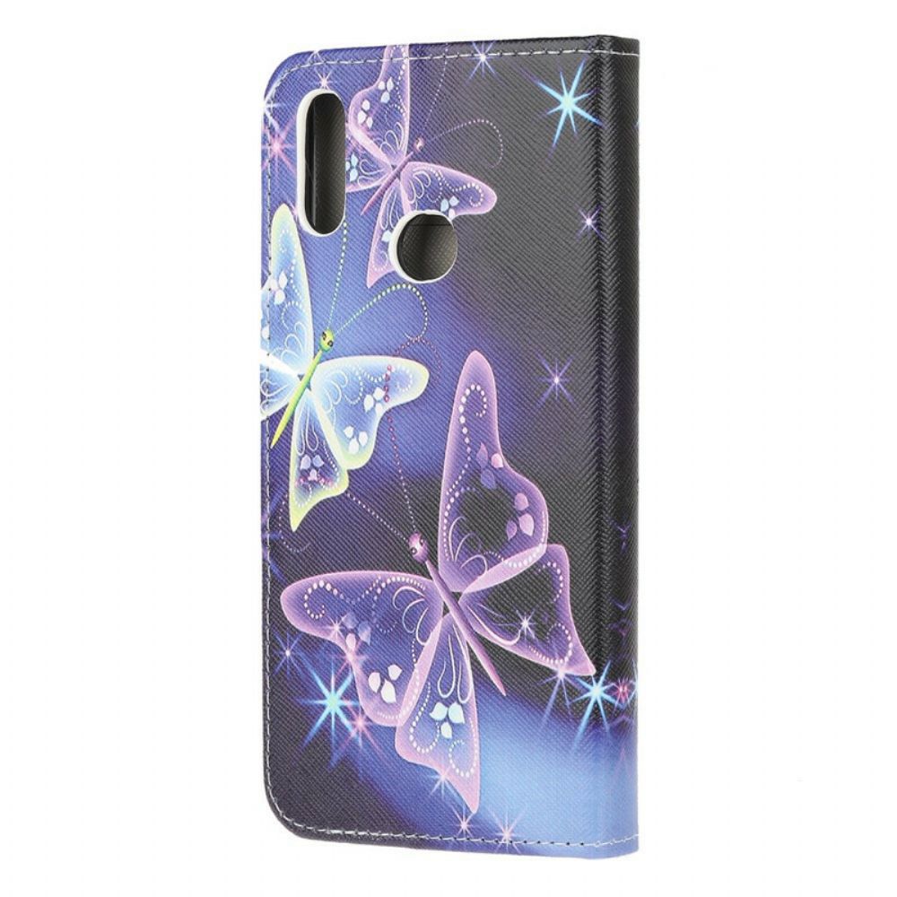 Flip Case Für Samsung Galaxy A10s Magische Schmetterlinge