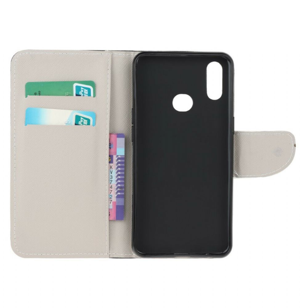 Flip Case Für Samsung Galaxy A10s Magische Schmetterlinge