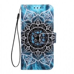 Flip Case Für Samsung Galaxy A10s Mandala Im Himmel