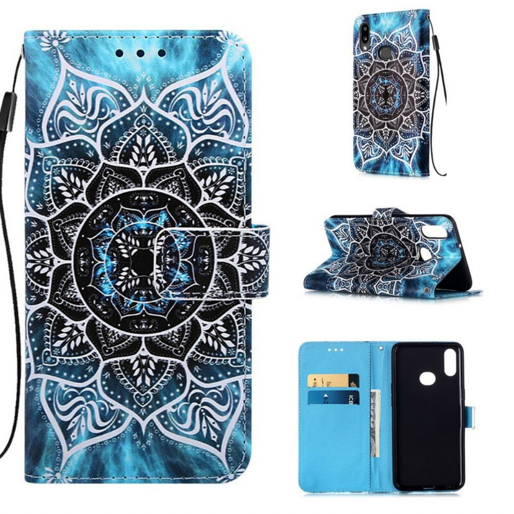 Flip Case Für Samsung Galaxy A10s Mandala Im Himmel