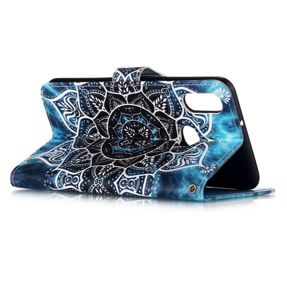 Flip Case Für Samsung Galaxy A10s Mandala Im Himmel