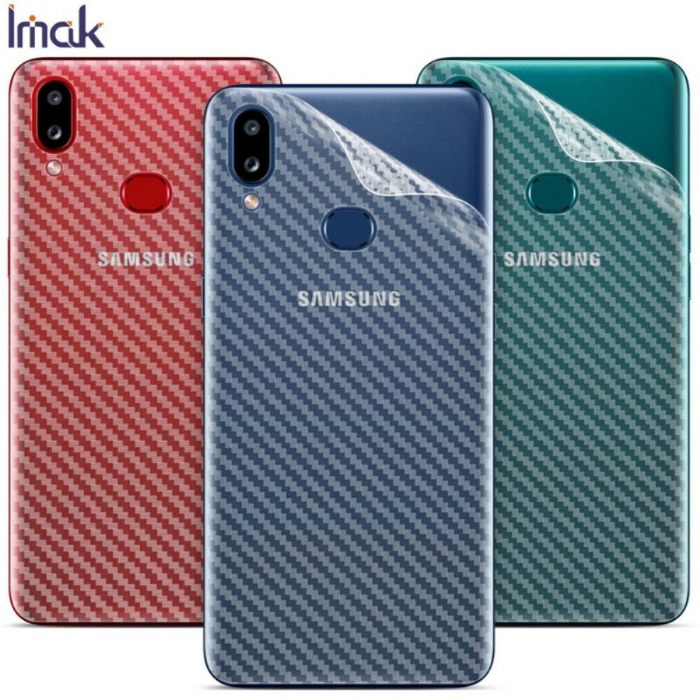 Heckfolie Für Samsung Galaxy A10S Style Carbon Imak