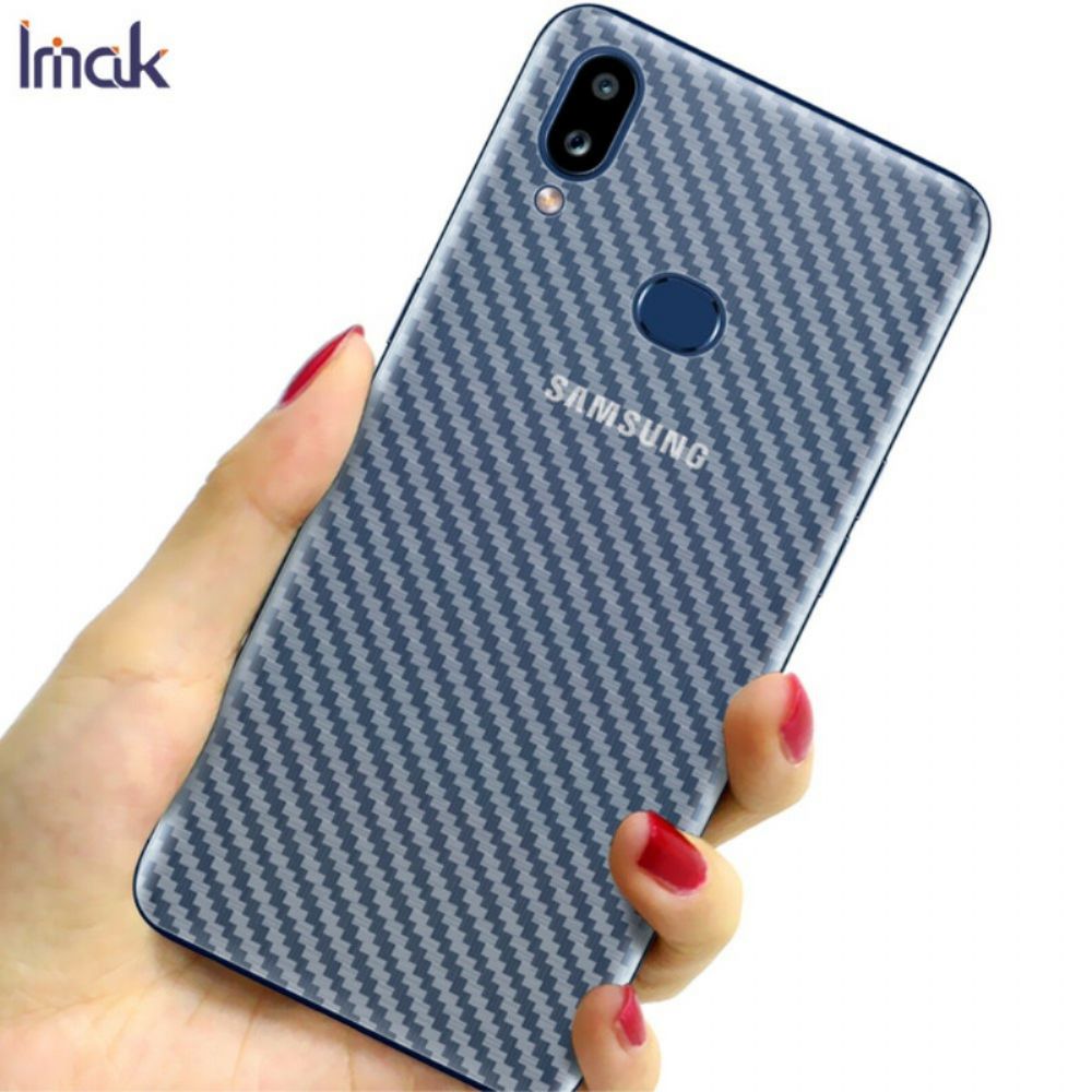 Heckfolie Für Samsung Galaxy A10S Style Carbon Imak