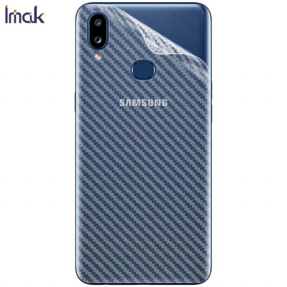 Heckfolie Für Samsung Galaxy A10S Style Carbon Imak