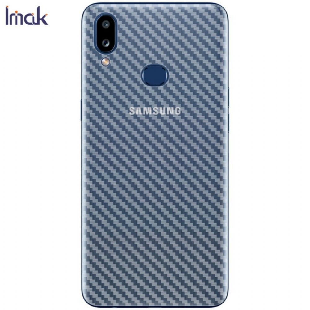 Heckfolie Für Samsung Galaxy A10S Style Carbon Imak