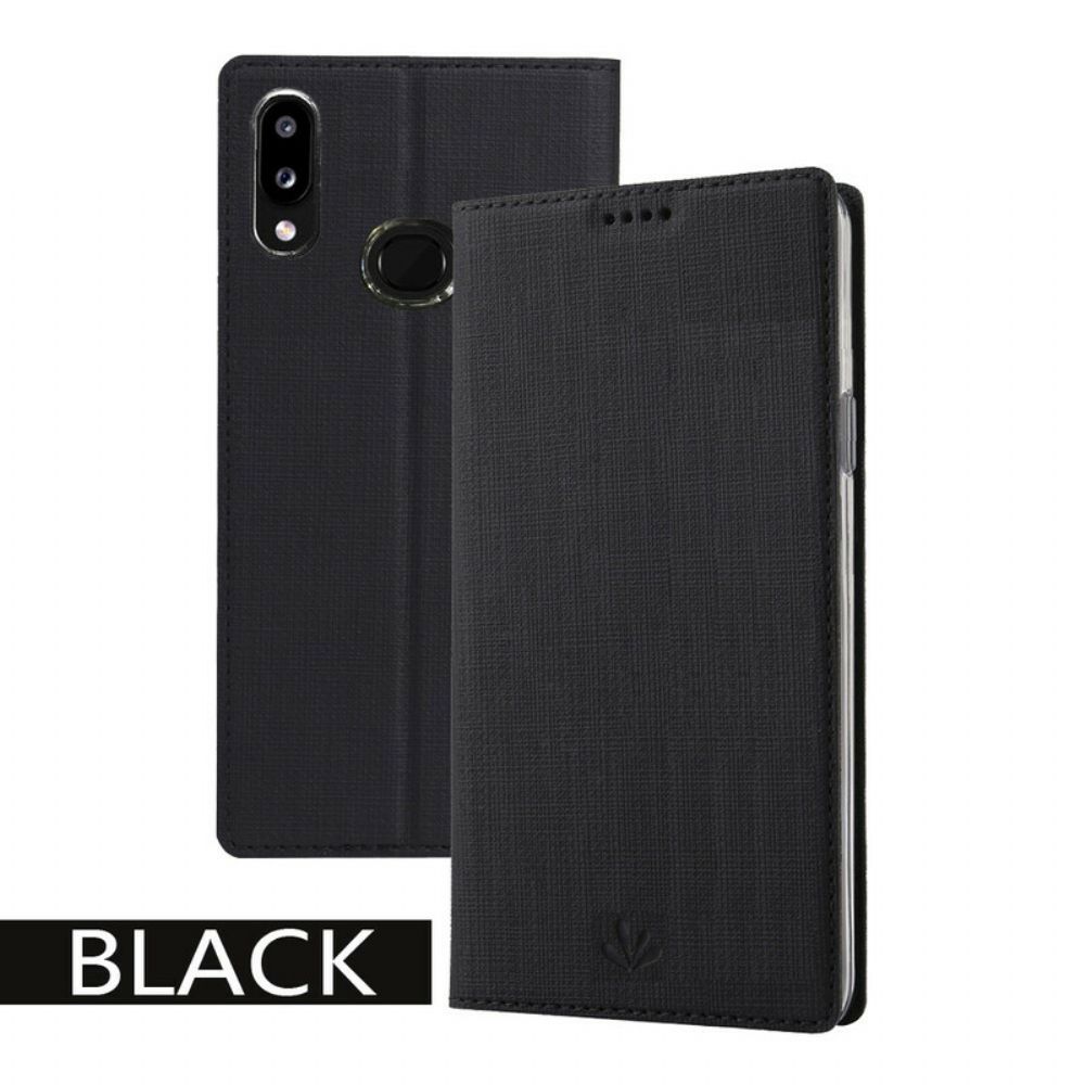 Schutzhülle Für Samsung Galaxy A10s Flip Case Strukturiert