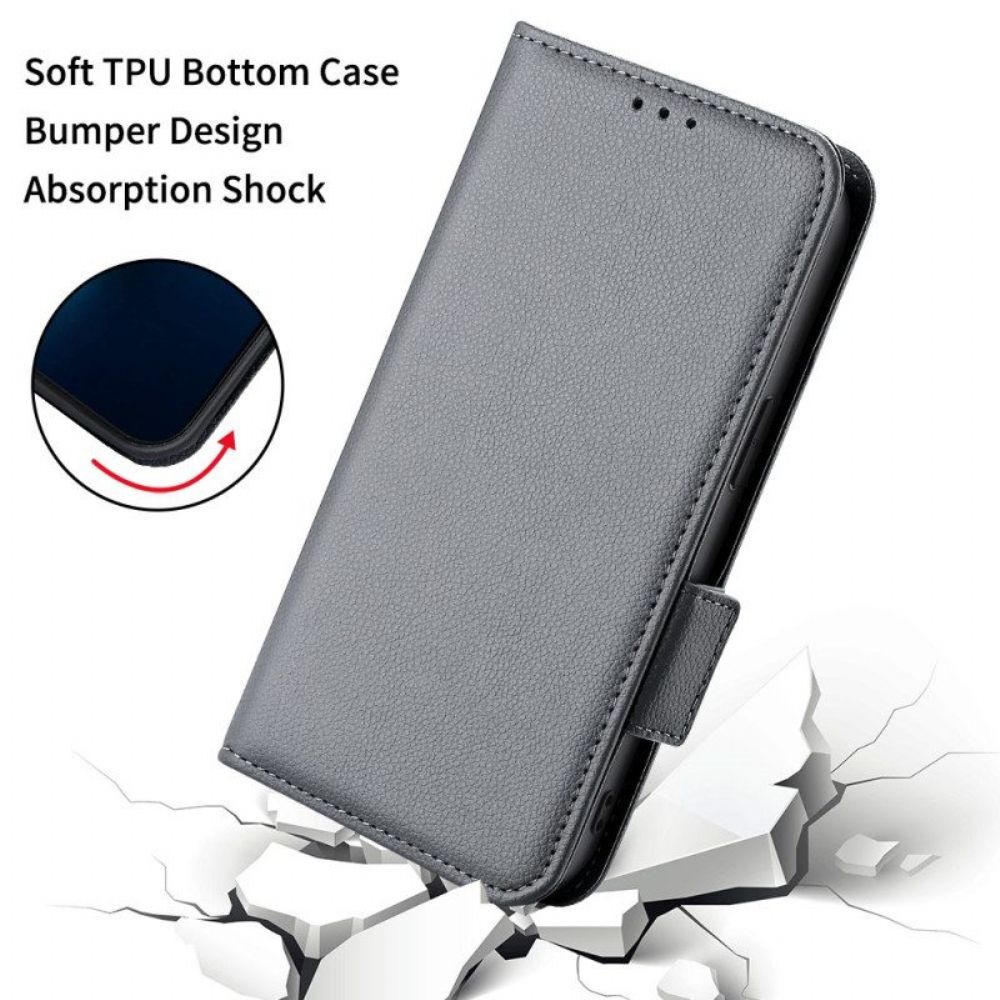 Flip Case Für Samsung Galaxy A54 5G Mit Kordel Riemchenleder-stil