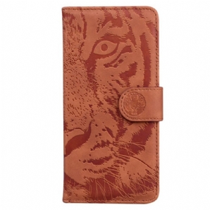 Flip Case Für Samsung Galaxy A54 5G Tiger