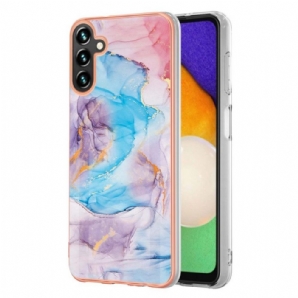 Handyhülle Für Samsung Galaxy A54 5G Aquarell-marmor