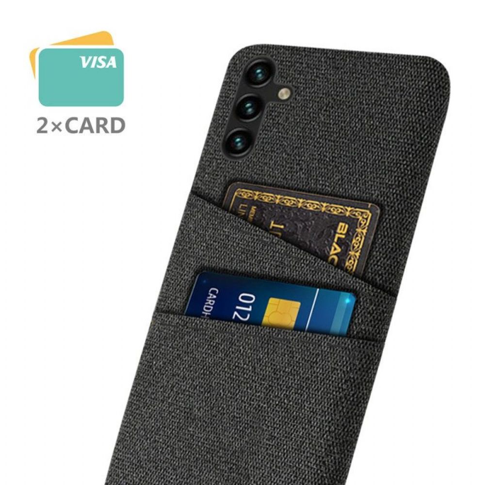 Handyhülle Für Samsung Galaxy A54 5G Kartenhalter-stoff