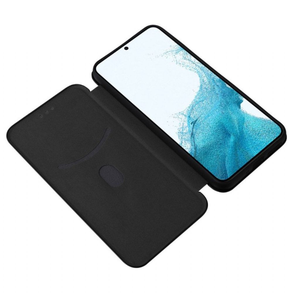 Schutzhülle Für Samsung Galaxy A54 5G Flip Case Farbige Kohlefaser