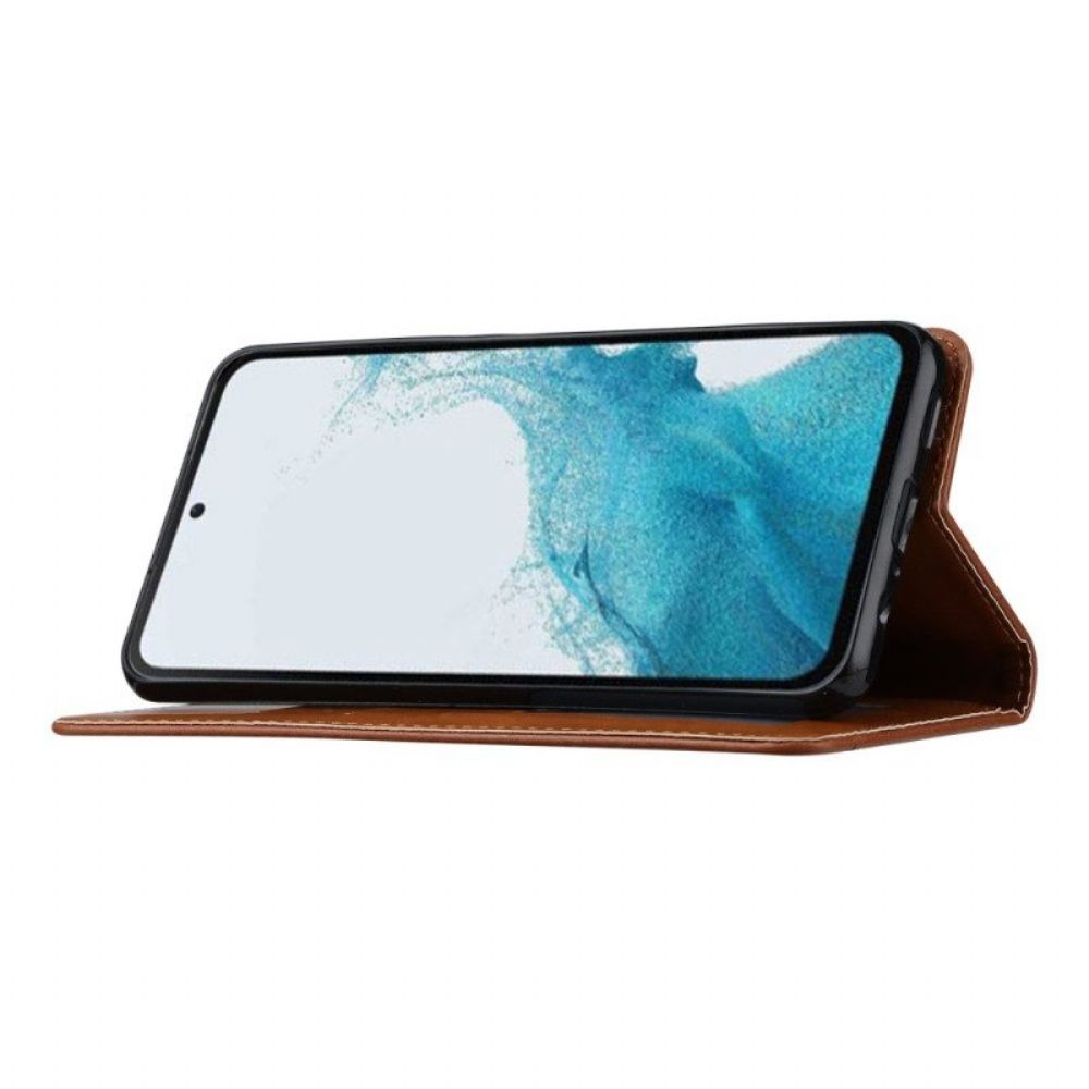 Schutzhülle Für Samsung Galaxy A54 5G Flip Case Kartenhalter Aus Kunstleder