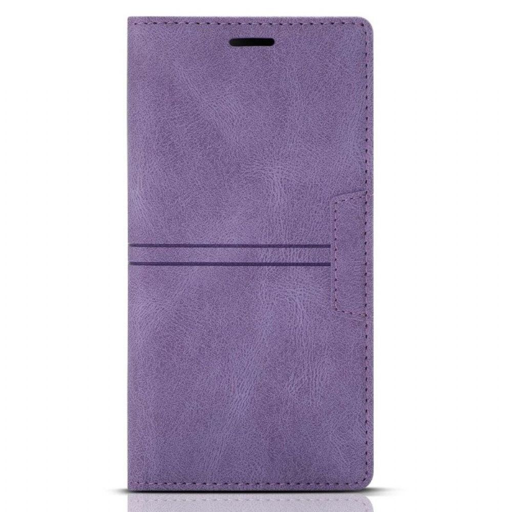 Schutzhülle Für Samsung Galaxy A54 5G Flip Case Stil Leder Couture