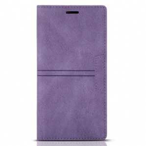 Schutzhülle Für Samsung Galaxy A54 5G Flip Case Stil Leder Couture