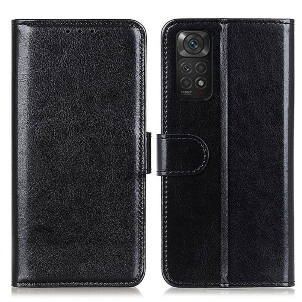 Flip Case Für Xiaomi Redmi Note 11 / 11S Eisige Feinheit