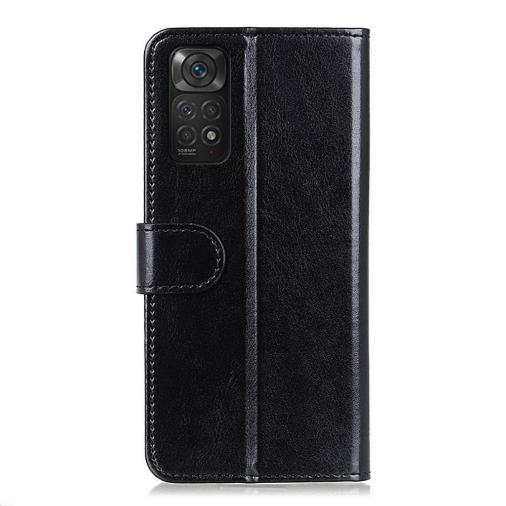 Flip Case Für Xiaomi Redmi Note 11 / 11S Eisige Feinheit