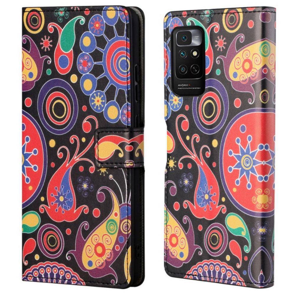 Flip Case Für Xiaomi Redmi Note 11 / 11S Galaxy-design