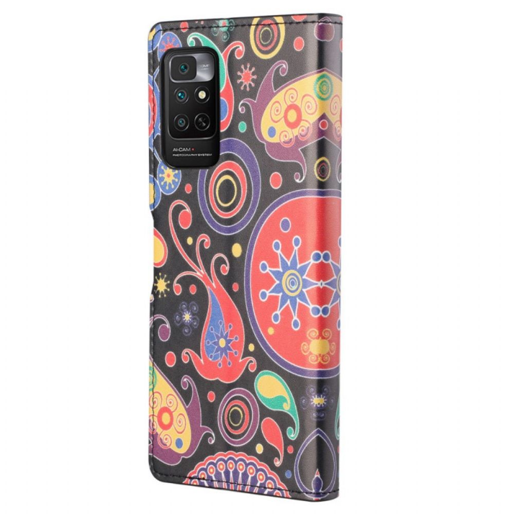 Flip Case Für Xiaomi Redmi Note 11 / 11S Galaxy-design